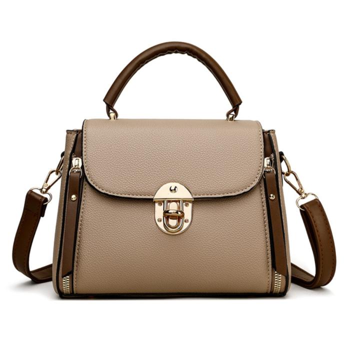 Fashion Shoulder For Women Ladies Crossbody Hand Bags Luxury Purses And Handbags New (Khaki