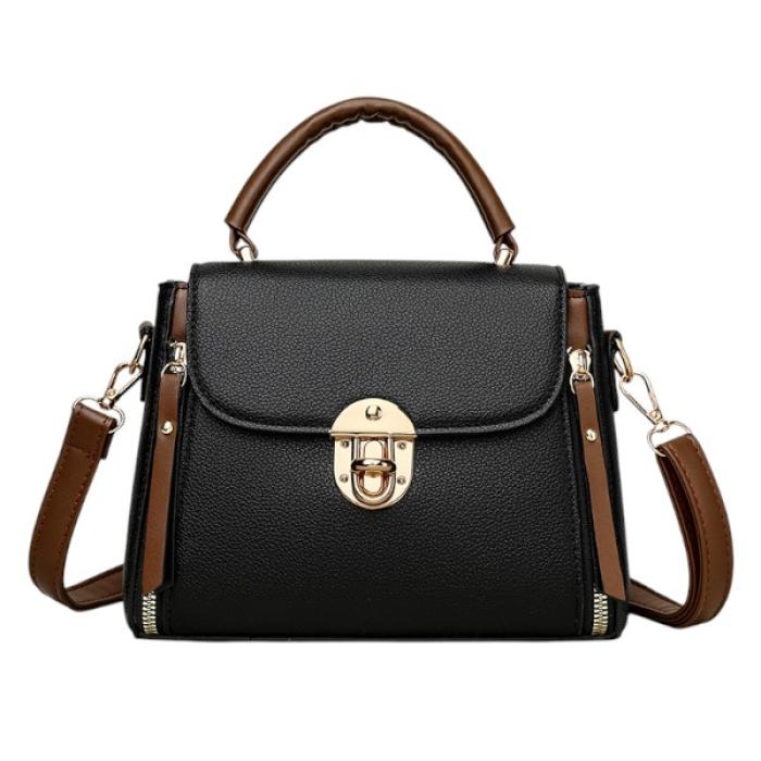 Fashion Shoulder For Women Ladies Crossbody Hand Bags Luxury Purses And Handbags New (Black
